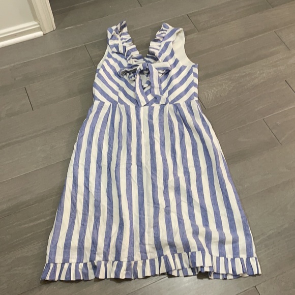 camilyn beth blue and white dress stripes - Picture 5 of 5